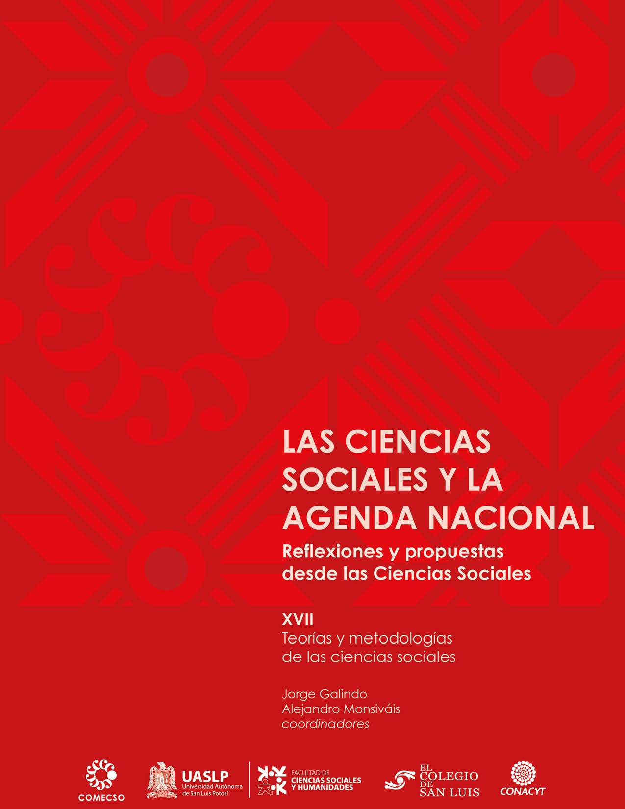 Vol. XVII. Teorías y metodologías de las ciencias sociales