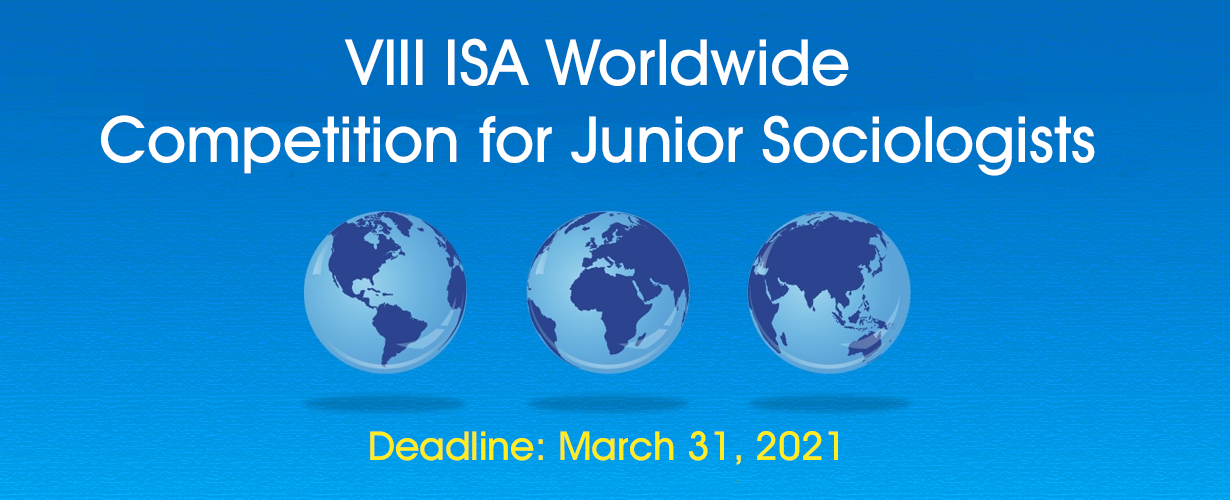 ISA Worldwide Competition for Junior Sociologists COMECSO