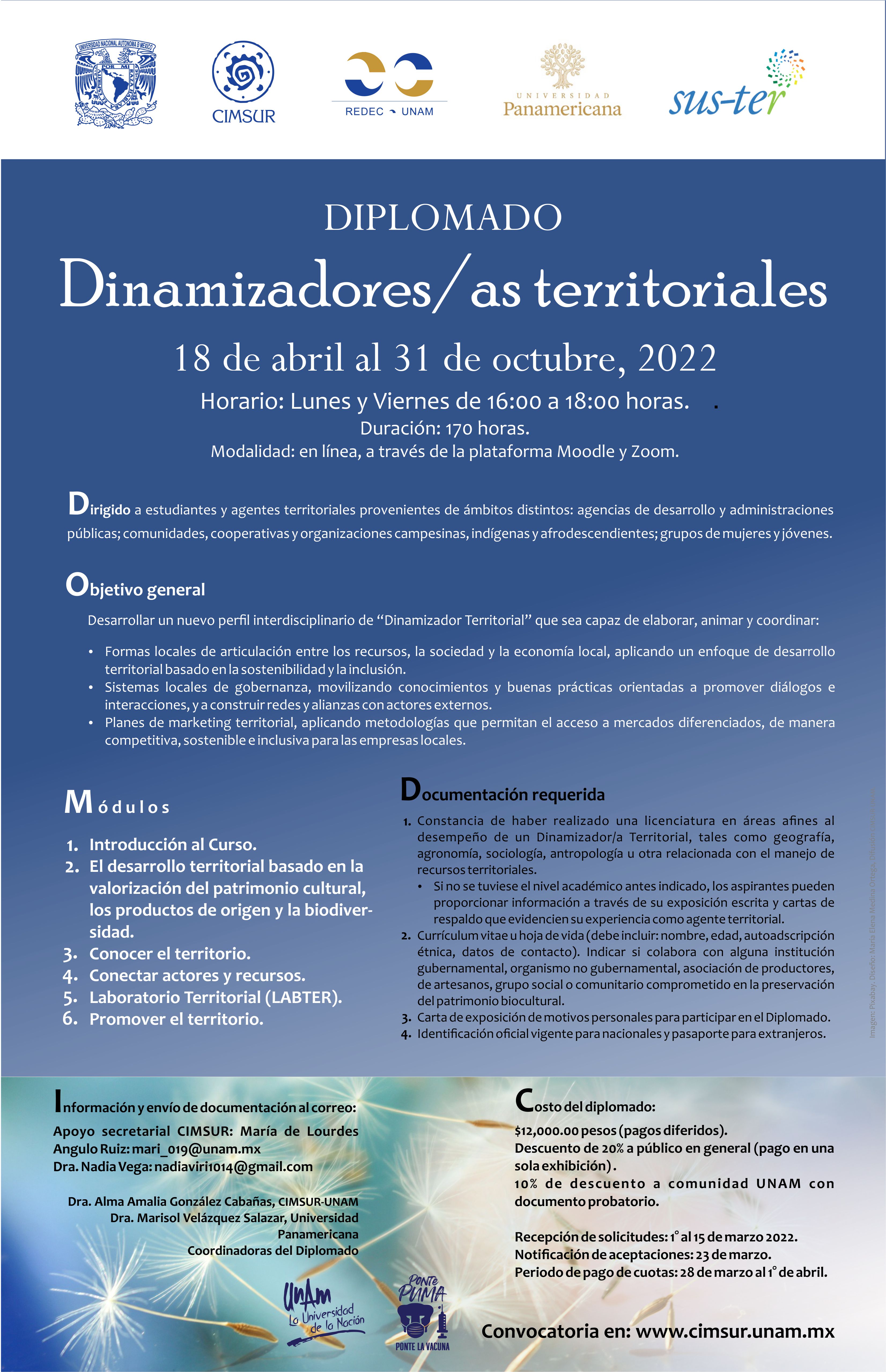 Diplomado Dinamizadoras(es) Territoriales - COMECSO