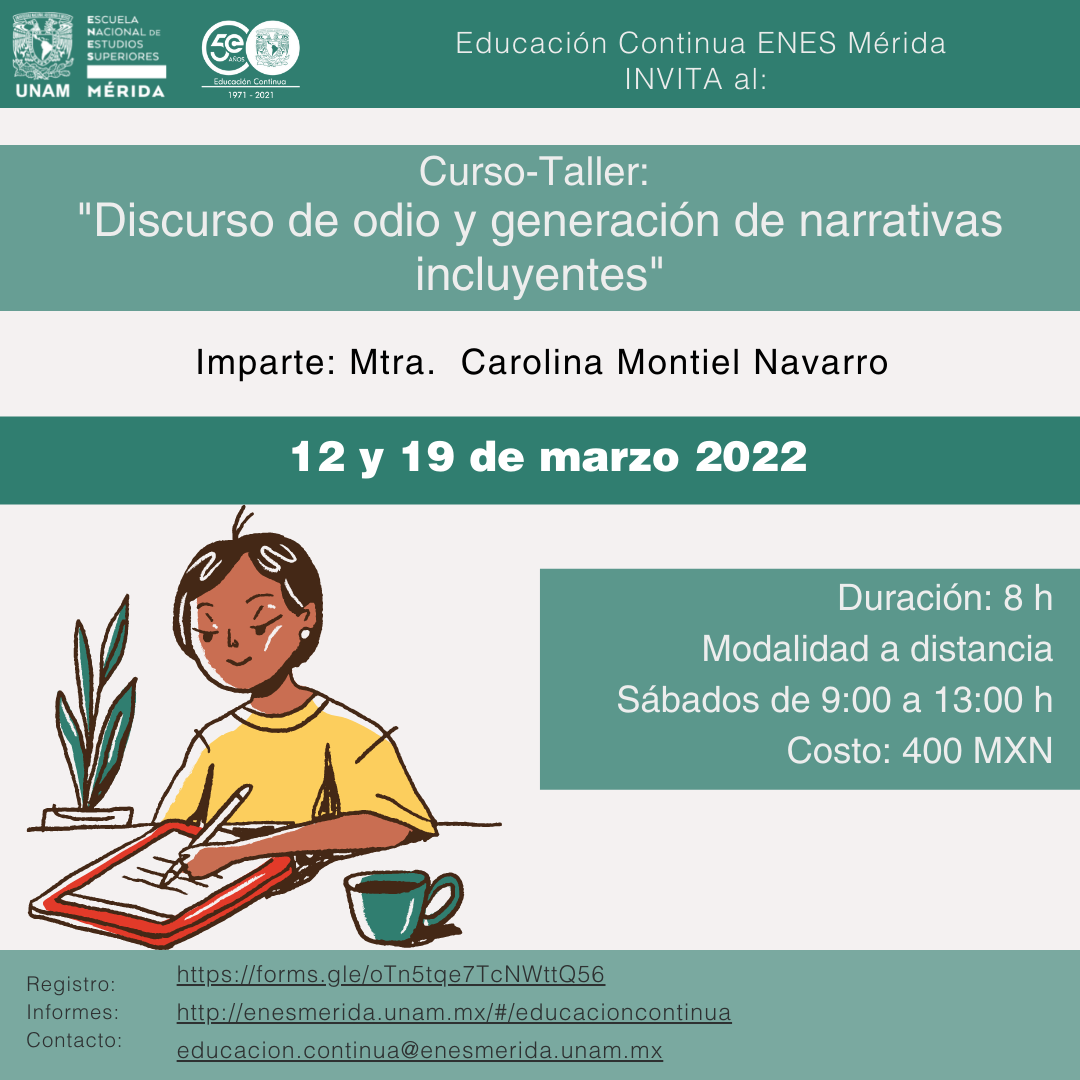 Discurso De Odio Y Generación De Narrativas Incluyentes Comecso 0117