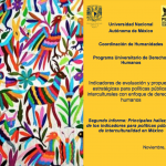 Indicadores de evaluación y propuestas estratégicas para políticas interculturales con enfoque de derechos humanos. Segundo informe: Principales hallazgos de los indicadores para políticas públicas de interculturalidad en México.