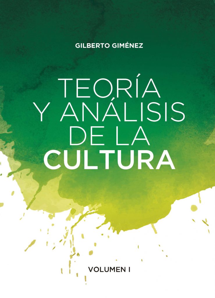 Teoría y análisis de la cultura, vol. I