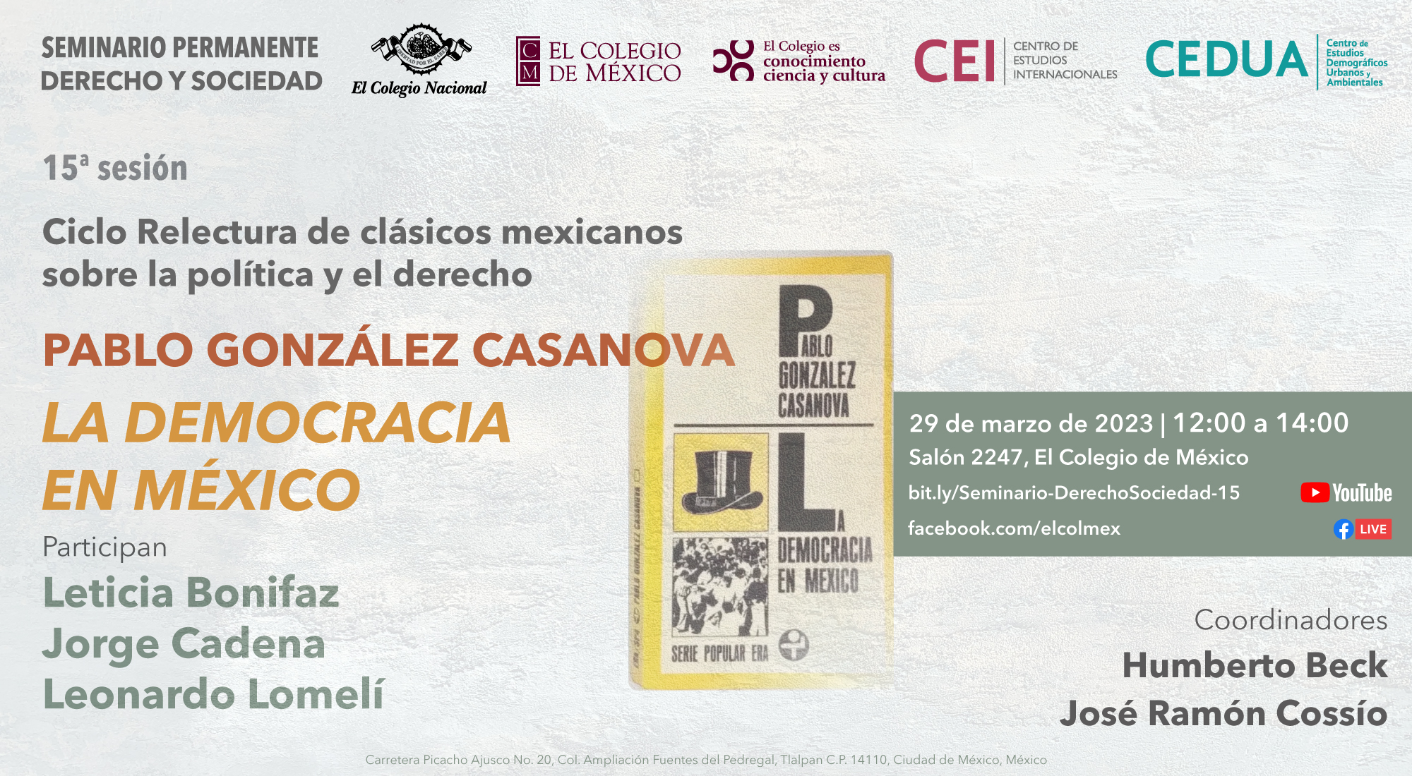 La Democracia En México Pablo González Casanova Comecso 7655