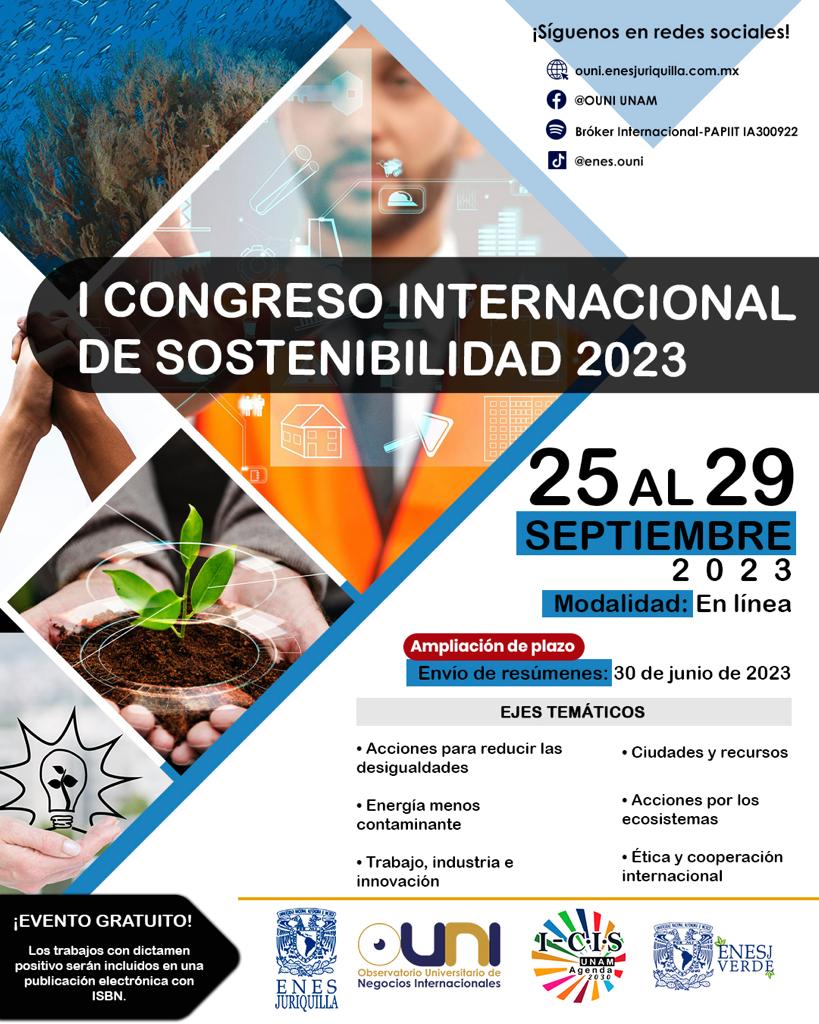 I Congreso Internacional De Sostenibilidad 2023 (ICIS 2030) - COMECSO