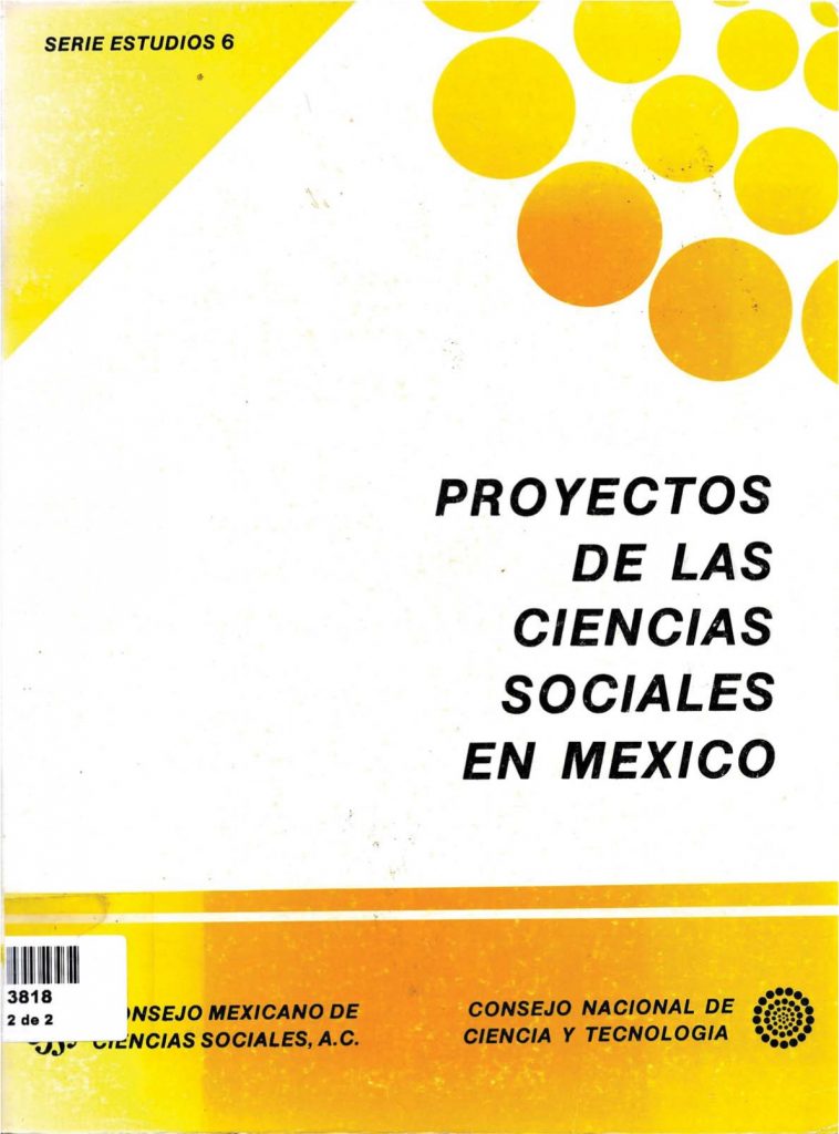 Proyectos de las Ciencias Sociales en México