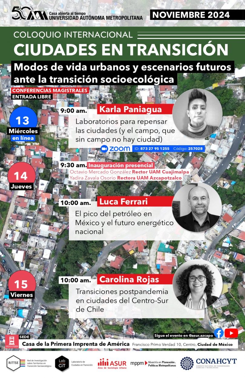 Coloquio internacional Ciudades en transición