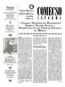 COMECSO Informa. Nueva Época Número 6, 1993