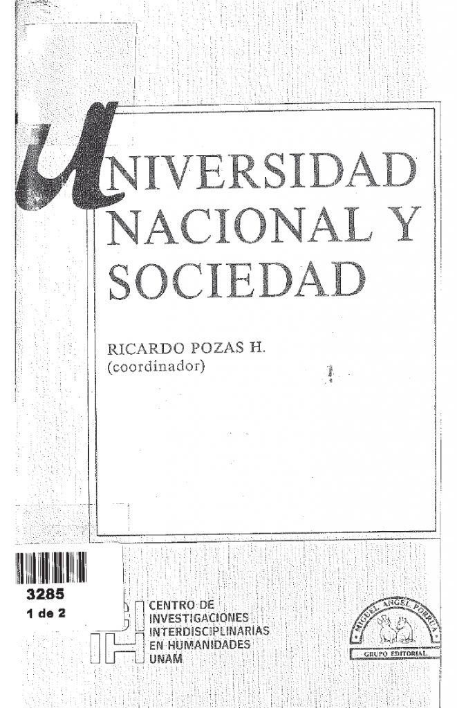 Universidad Nacional y Sociedad