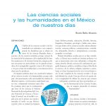 Las Ciencias Sociales y las humanidades en el México de nuestros días