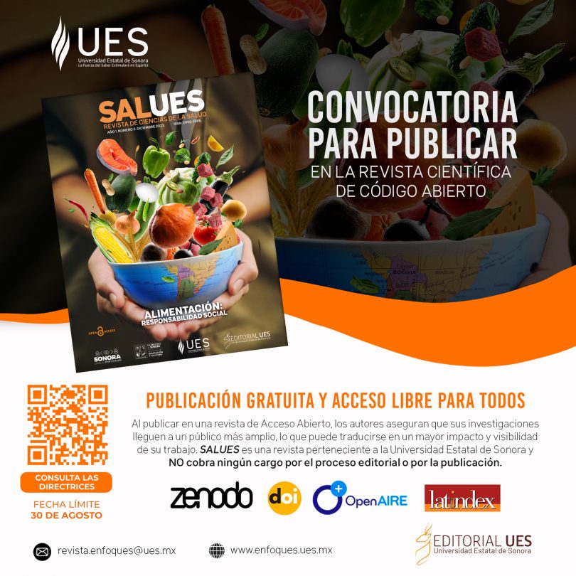 Convocatoria para publicar en la Revista Salues