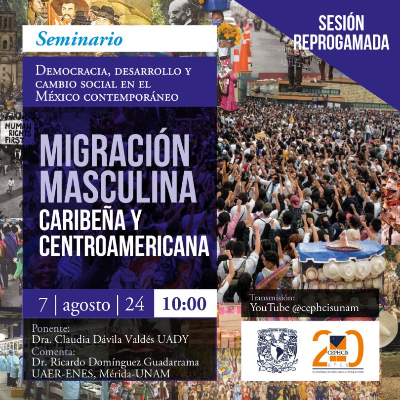 Migración masculina caribeña y centroamericana