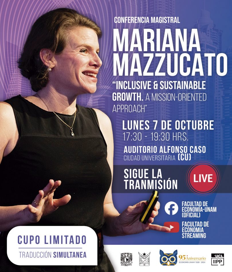 Conferencia magistral Mariana Mazzucato