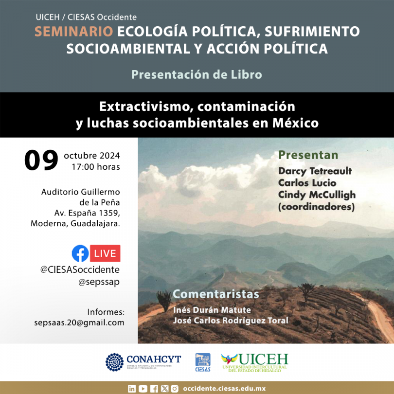 Extractivismo, contaminación y luchas socioambientales en México